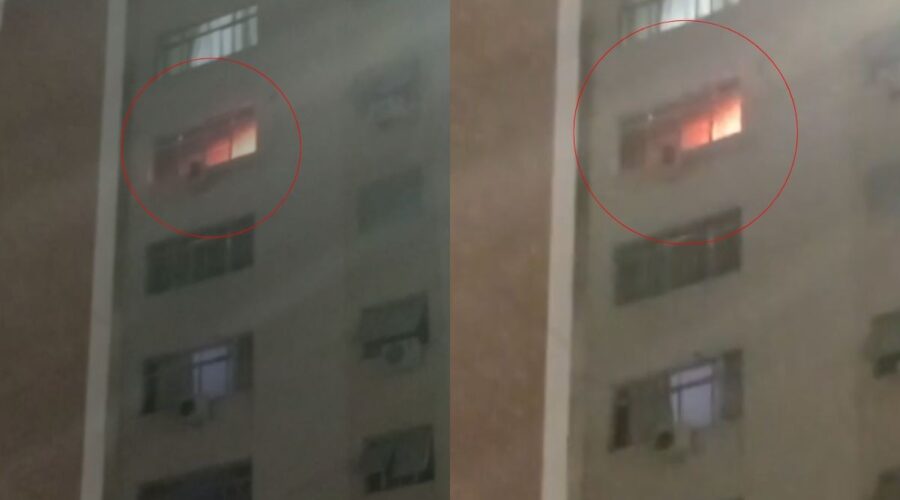 Incêndios atingem apartamentos em bairros diferentes de Praia Grande, SP