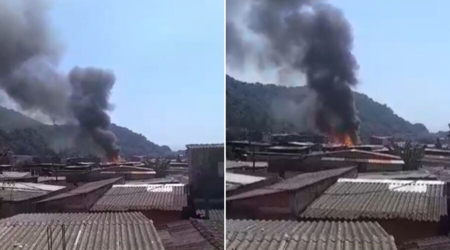 Veja como ajudar famílias que tiveram casas consumidas por incêndio durante o Natal em comunidade em SP