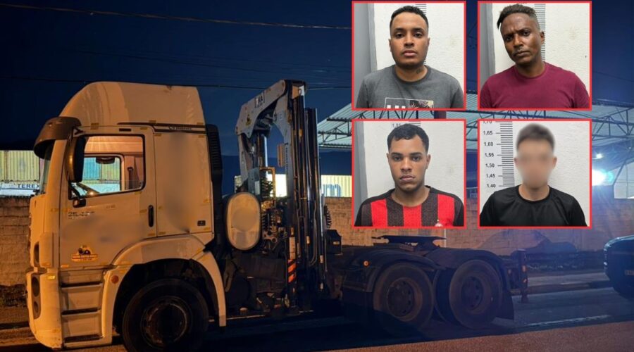 Polícia prende quadrilha especializada em furtar e roubar veículos de carga em SP