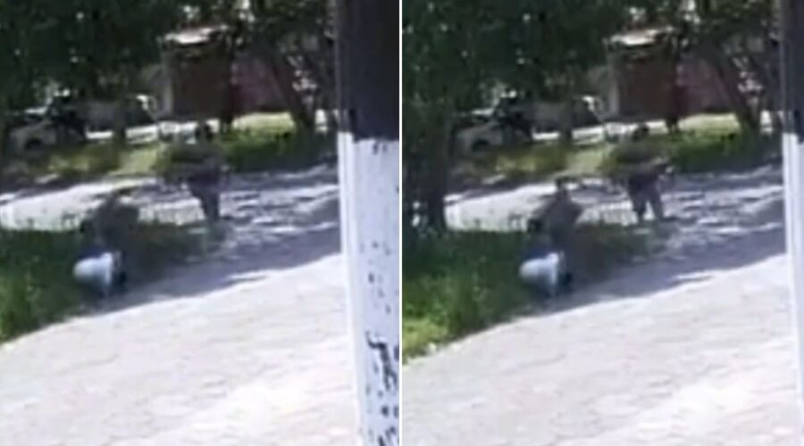 Suspeito morre ao ser agredido e baleado por vítima de assalto no litoral de SP; VÍDEO