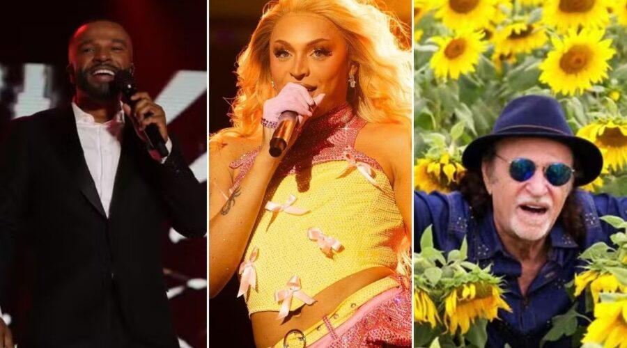 Alexandre Pires, Alceu Valença e Pabllo Vittar e mais; g1 reúne atrações para o fim de semana