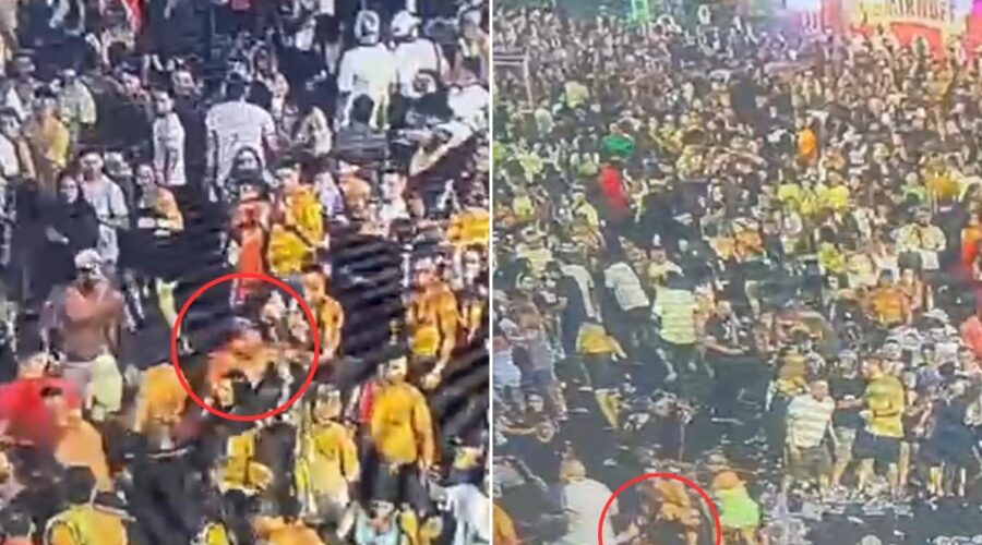 Vídeo mostra PM atirando no meio da multidão durante show de Zé Neto e Cristiano no litoral de SP