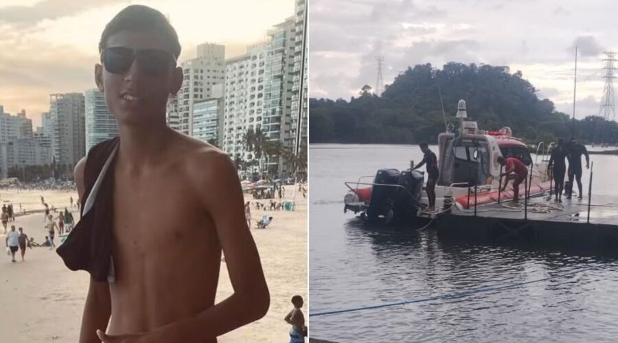 Adolescente que desapareceu em rio após sair para jogar bola é encontrado morto no litoral de SP