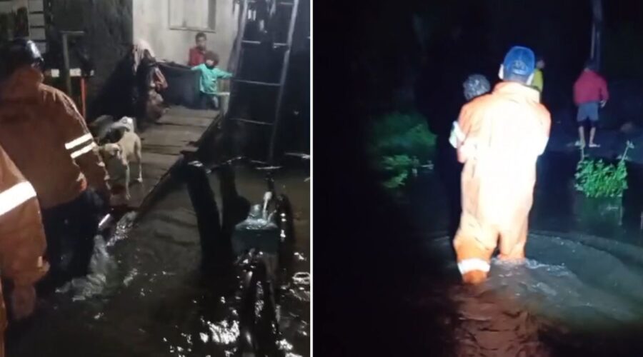 Litoral paulista recebeu 150% da chuva do mês todo em apenas 3 dias, aponta levantamento da Defesa Civil