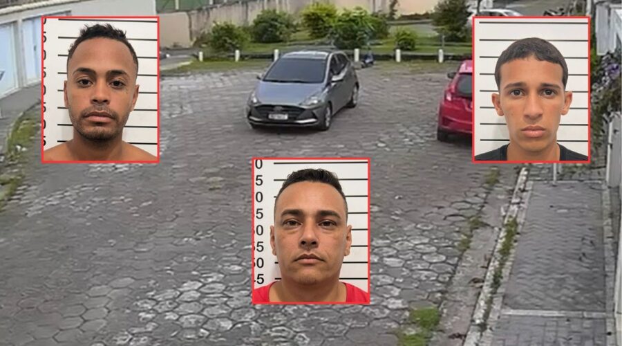 Quadrilha que assaltava moradores na porta de casa é presa no litoral de SP; VÍDEO