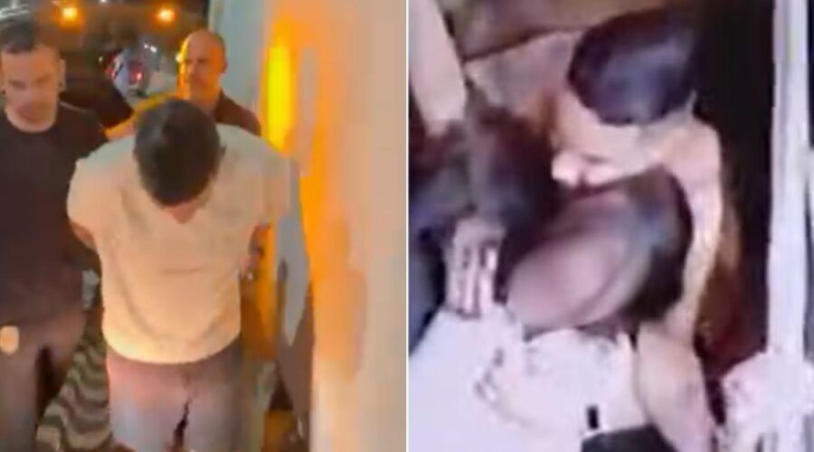 Homem que espancou mulher em elevador é estelionatário e praticava 'golpe do 0800'; entenda