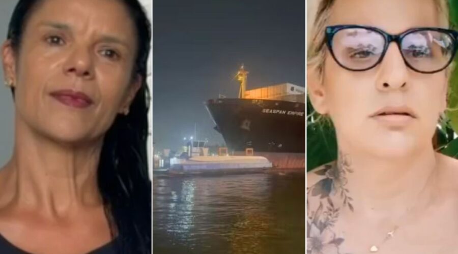 'Foi impressionante': testemunhas gritaram para tripulantes pularem antes de navio atingir balsas no Porto de Santos