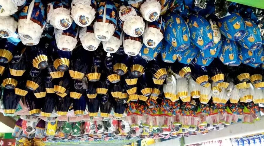 Ovos de Páscoa sobem 17,8% e chegam a R$ 799 o quilo na Baixada Santista