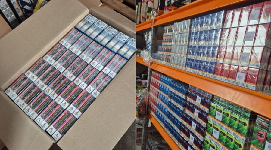 Polícia apreende 7,5 mil maços de cigarros sem nota fiscal em distribuidora no litoral de SP