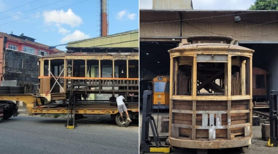 Bonde português da década de 20 será restaurado e destinado ao turismo; entenda
