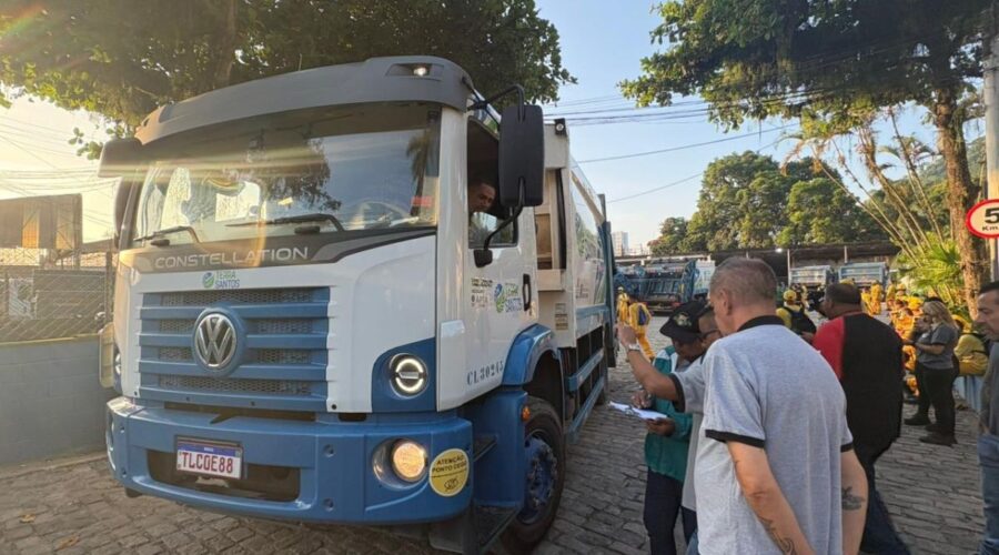 Após greve de 24h, trabalhadores da limpeza urbana retomam as atividades na Baixada Santista