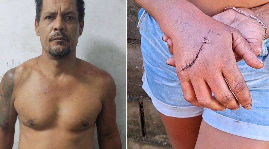 Homem é preso após tentar matar esposa com golpe de enxada no litoral de SP