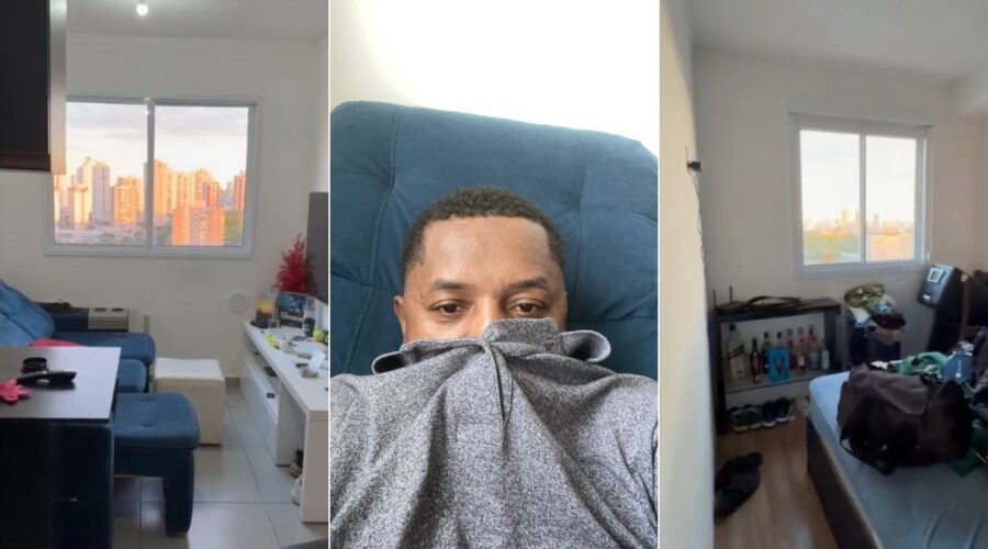 MC Urubuzinho publicou foto momentos antes de ser preso; vídeo mostra apartamento