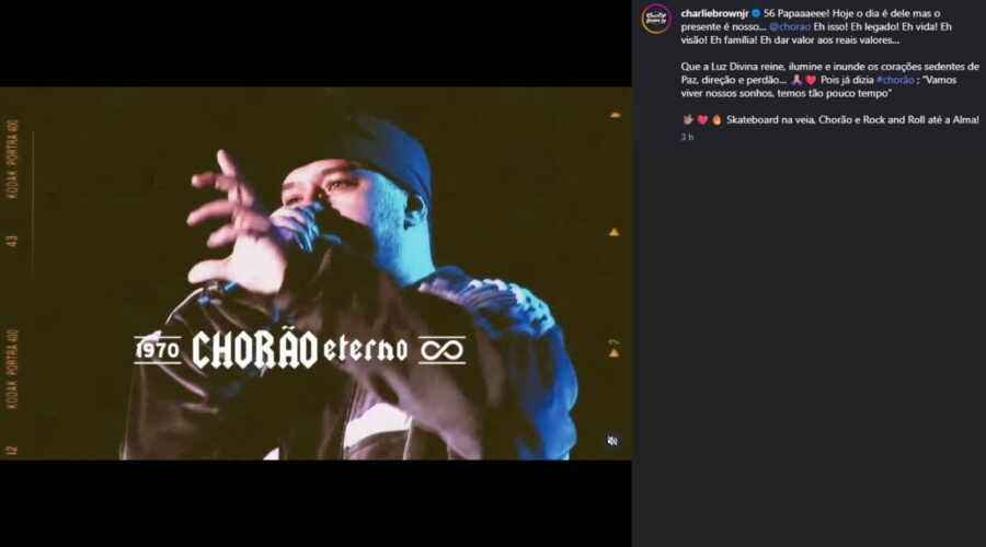 Músicos, paratleta, Santos FC e mais: Chorão recebe homenagens no dia em que completaria 56 anos