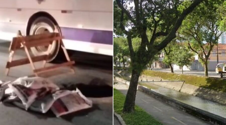 Canal 1 terá interdição para obras no trecho próximo de cratera que se abriu nos últimos dias