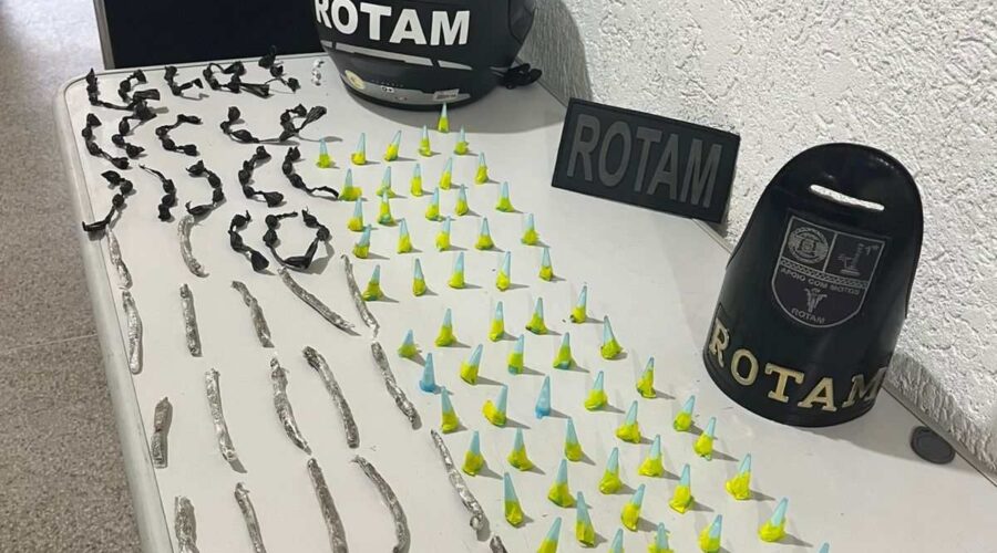 Guarda Municipal encontra drogas dentro de bueiro em São Vicente, SP