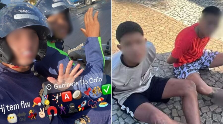 Adolescentes fazem selfie se gabando de roubo e são presos minutos após post; veja