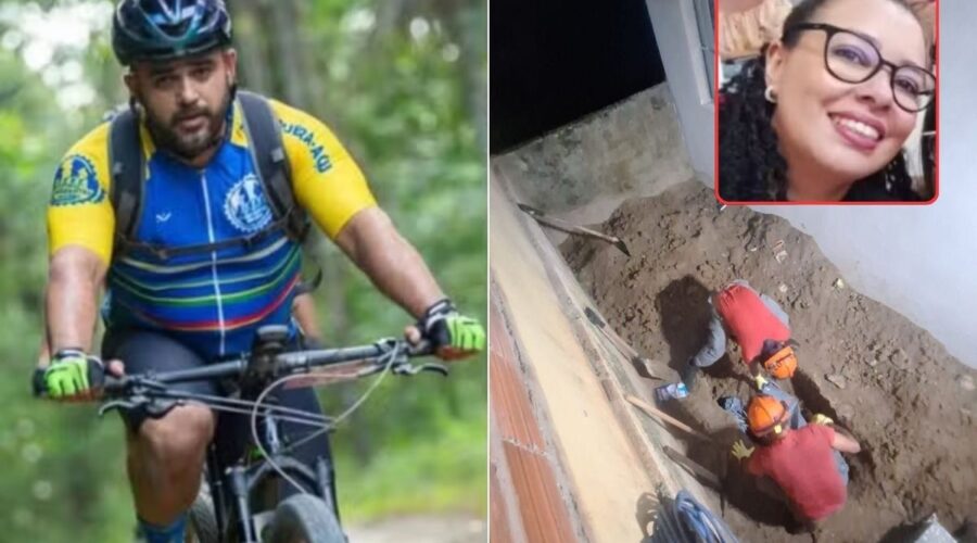 Preso por matar esposa praticou ciclismo após enterrar corpo no quintal da casa