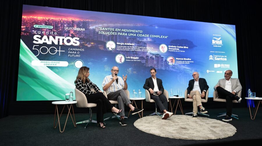 Desafios da mobilidade urbana marcam encontro do Santos 500+