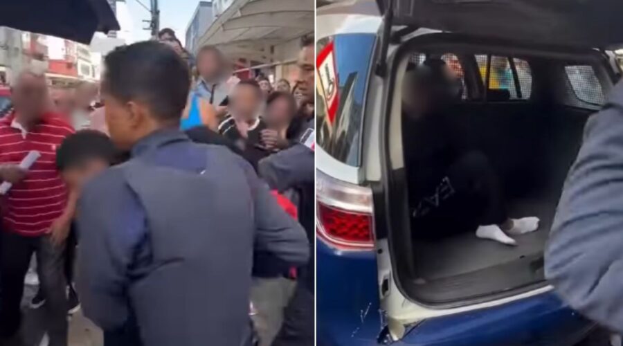 Justiça nega prisão de homem flagrado dando soco no rosto da ex no litoral de SP; VÍDEO
