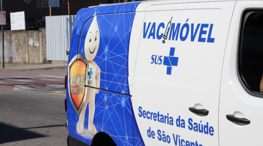 Vacimóvel percorre bairros de São Vicente com vacinação contra gripe; veja programação