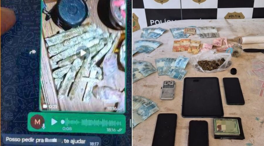 Trio é preso após investigação sobre disk drogas no litoral de SP