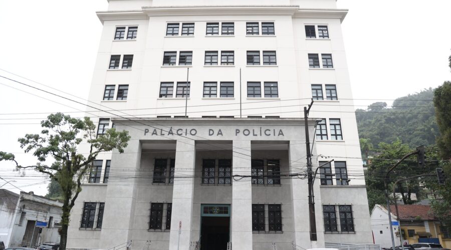 Palácio da Polícia de Santos é inaugurado após obras para corrigir problemas estruturais