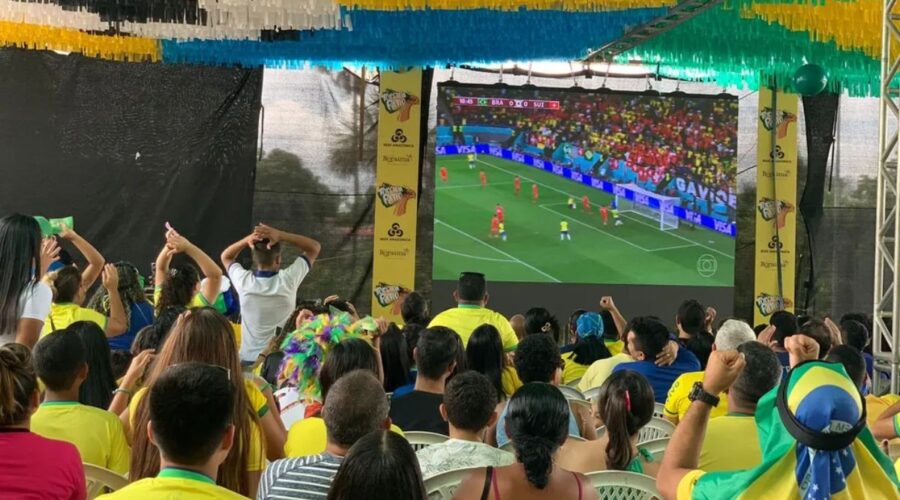 Saiba onde assistir os jogos do Brasil na Copa do Mundo na Baixada Santista
