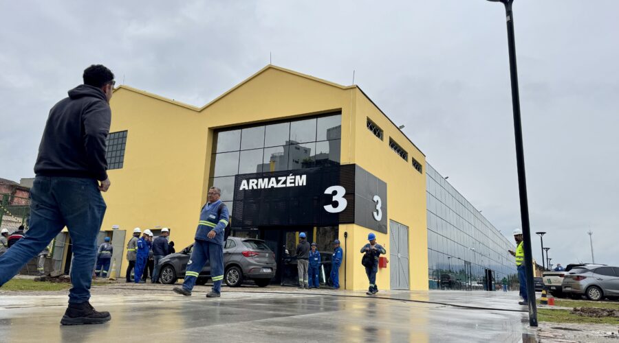 Armazém 3 do Parque Valongo é revitalizado para receber shows e eventos
