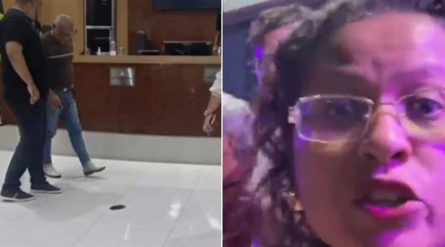 Mulher atira rato morto em sessão da Câmara em protesto à aprovação de projeto; VÍDEO