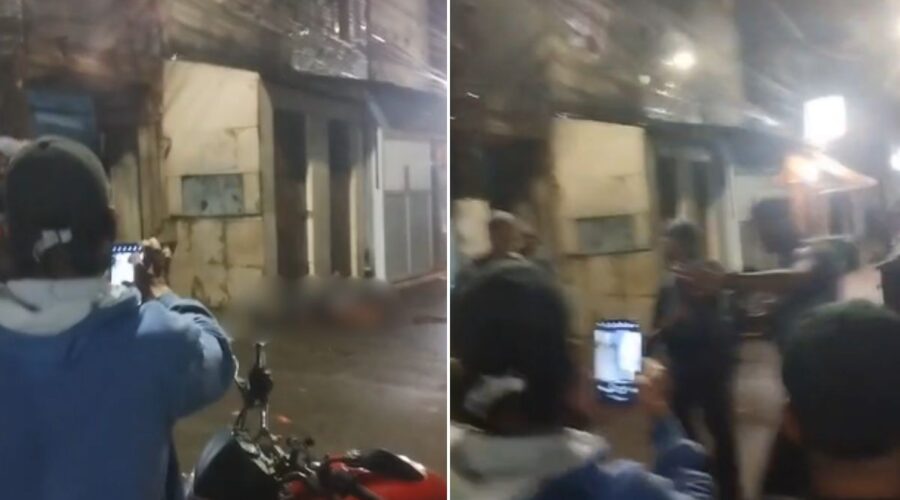 Três homens são baleados em troca de tiros com a PM no litoral de SP; VÍDEO