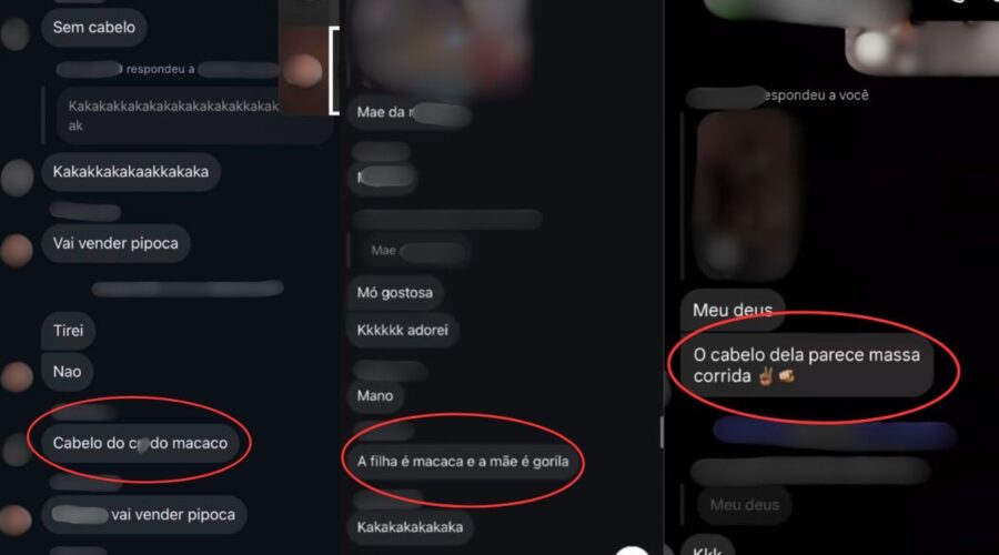 Menina de 12 anos é chamada de 'macaca' por colegas de escola em rede social