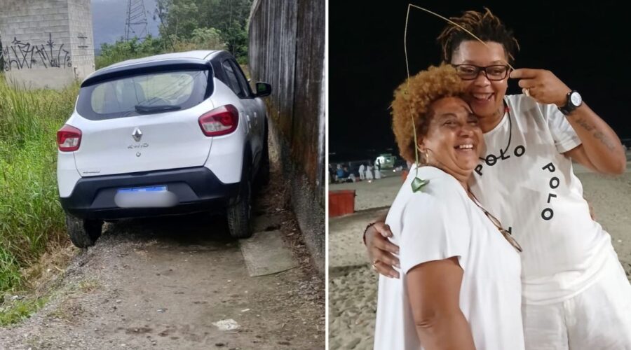 Casal deixa encontro para 'resolver coisas' e desaparece no litoral de SP; carro é achado aberto