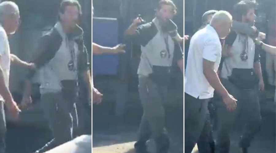 Caminhoneiro socado em protesto avançou contra policiais sem saber que eram da PM, diz defesa