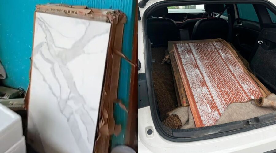 Casal é preso suspeito de furtar empresa de materiais de construção e vender produtos na internet