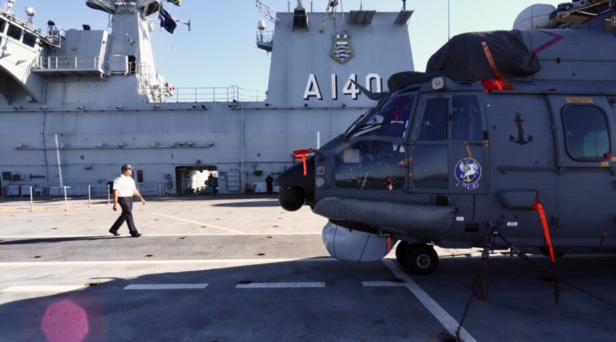 Marinha realiza exercício para simular cenário de guerra no Porto de Santos: 'Temos que nos preparar'