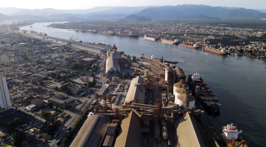 Porto de Santos movimenta 92,8 milhões de toneladas no semestre e supera soma de sete portos