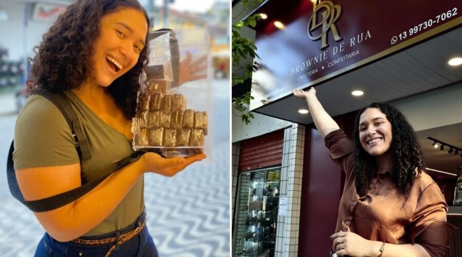 'Colhi os frutos', diz ex-ambulante ao abrir loja após lesão por carregar 15 kg de doces nas ruas