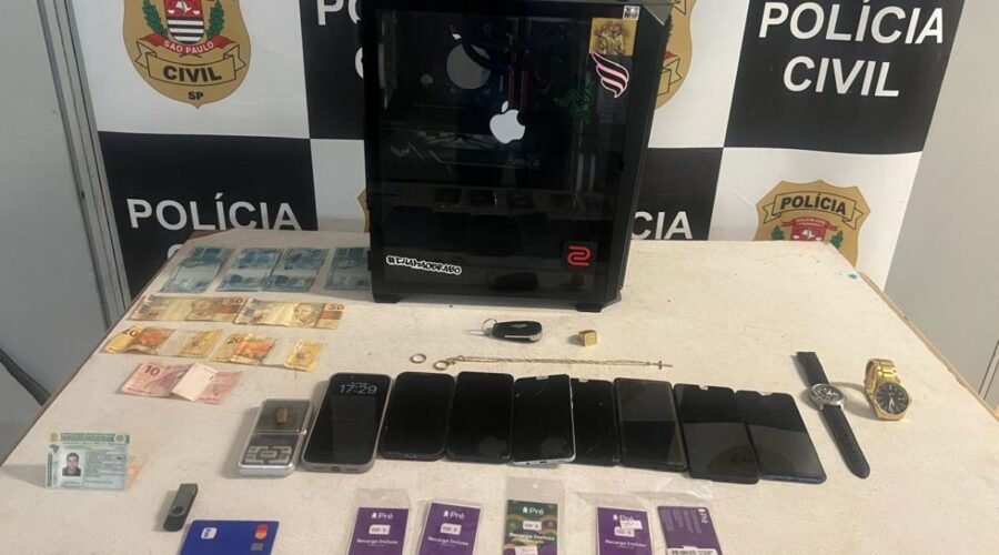 Suspeito de integrar quadrilha do falso advogado é preso com oito celulares no litoral de SP