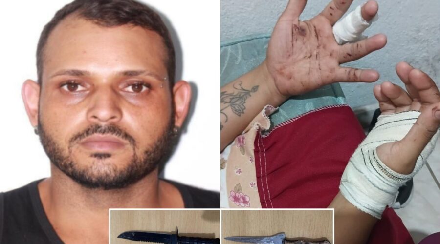 Homem que atacou a ex com faca e tentou estrangulá-la é preso no interior de SP