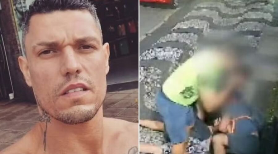 Homem asfixiado e morto na rua estava em surto pela perda do pai