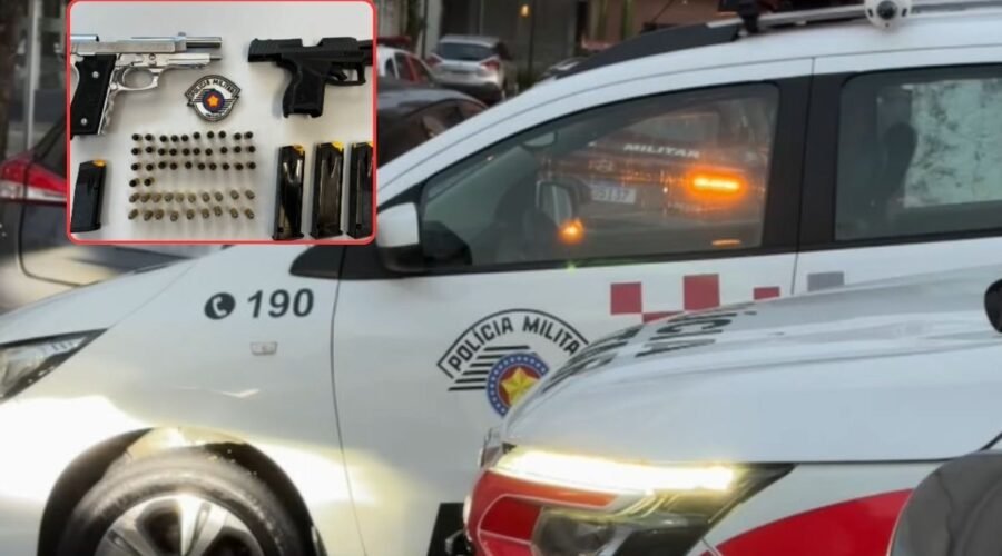 Homem é preso por ameaçar e manter filhos reféns após briga com esposa no litoral de SP