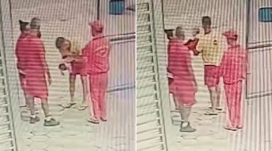 Guarda-vidas salva bebê de 45 dias engasgada com leite materno; VÍDEO