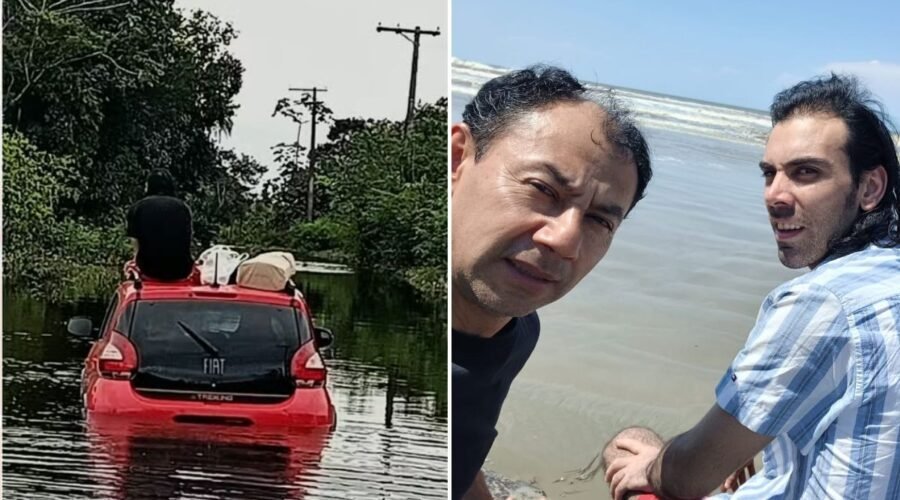 Argentino dirige por 15h para reencontrar filho achado no teto de carro durante enchente em SP