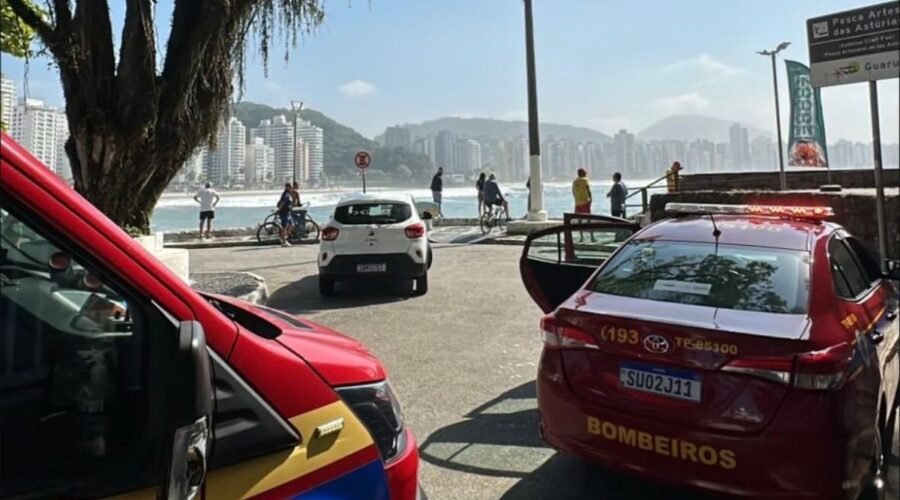 Corpo é achado no mar em Bertioga; GBMar cita características de jovem desaparecida em Guarujá
