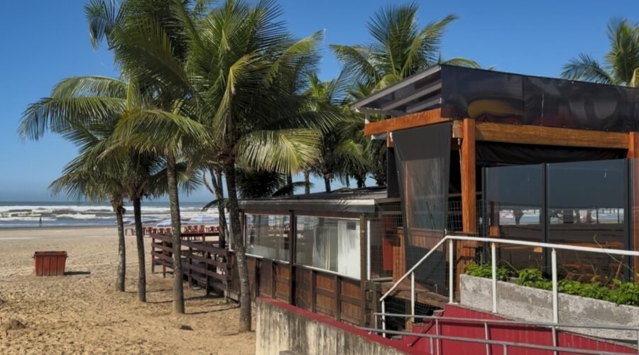 Quiosques, bares e restaurante na orla de Praia Grande entram na mira de operação contra núcleo ligado ao PCC