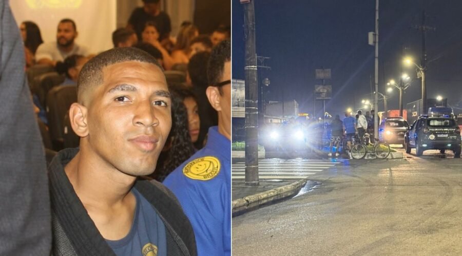 Ciclista morto atropelado após treino de jiu-jitsu é homenageado com faixa roxa em velório