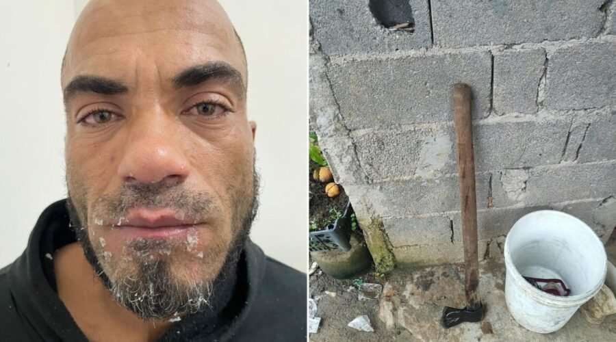 Após matar esposa e enteada com machado, homem fugiu de moto, táxi e ônibus antes de ser preso em SP