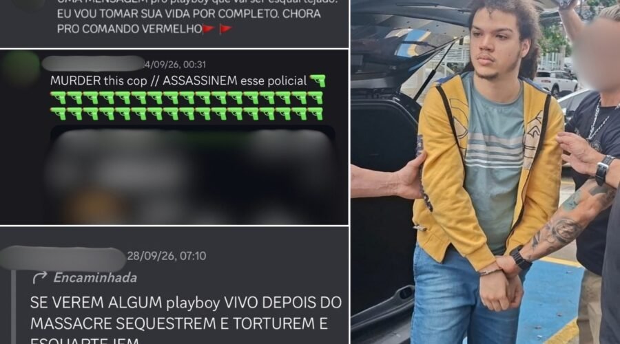 Mãe afirma ter medo do filho preso após ameaças a escolas no Discord: 'Extremamente agressivo'