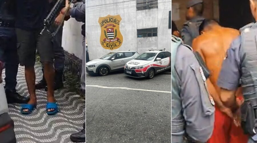 PM rastreia carro roubado até garagem e prende dupla no litoral de SP